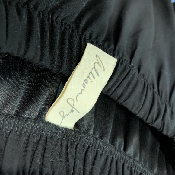 ALLISON JOY Black Off the Shoulder Dress, S - Picture 13 of 14